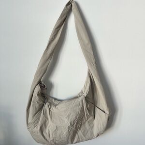 Beis Oversized Crescent Catchall in Oat